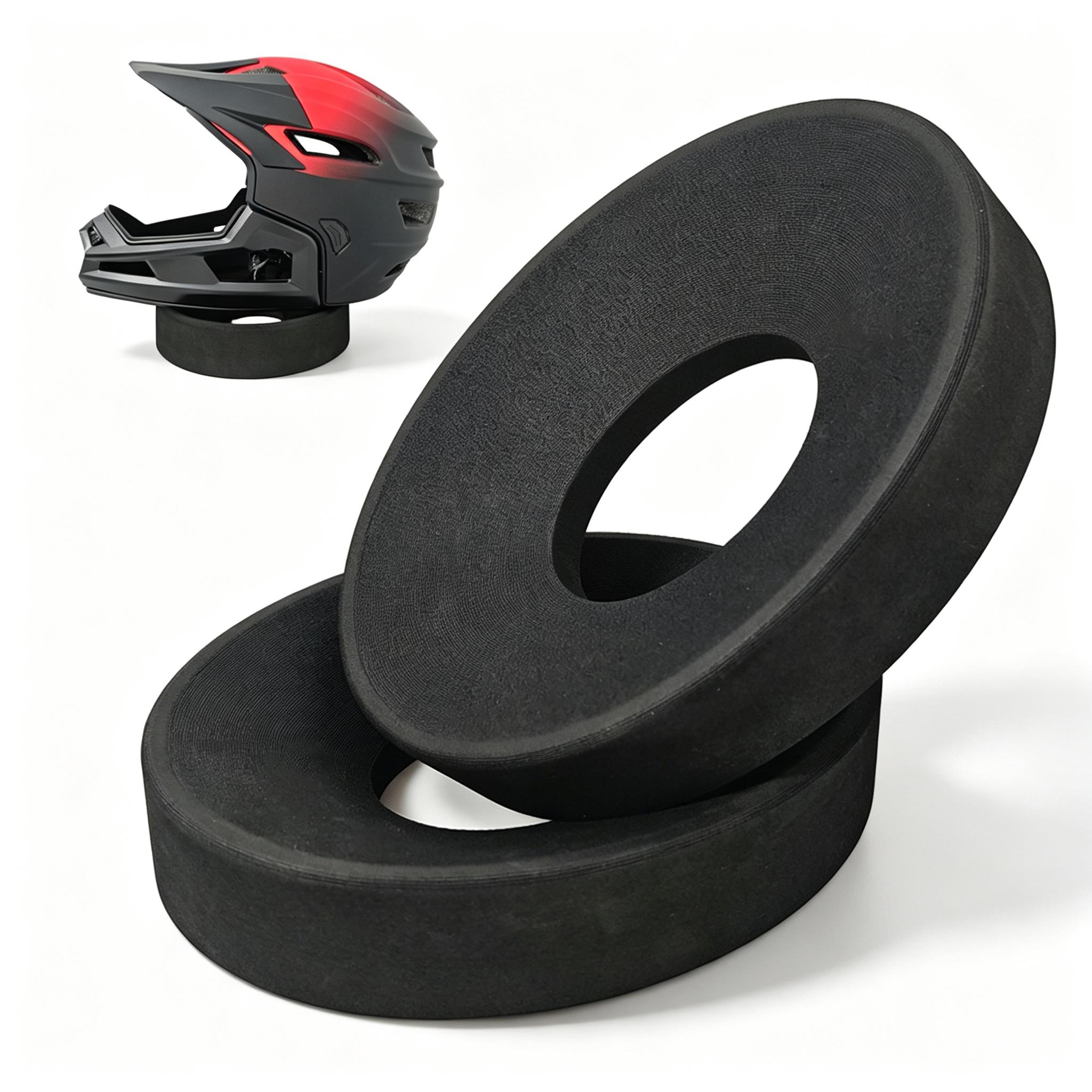 Men Accessories Ring - ヘルメット乾燥保管リングクッション、男女兼用バイクファン、家庭用ガレージ修理用ソフト膝保護、防湿性