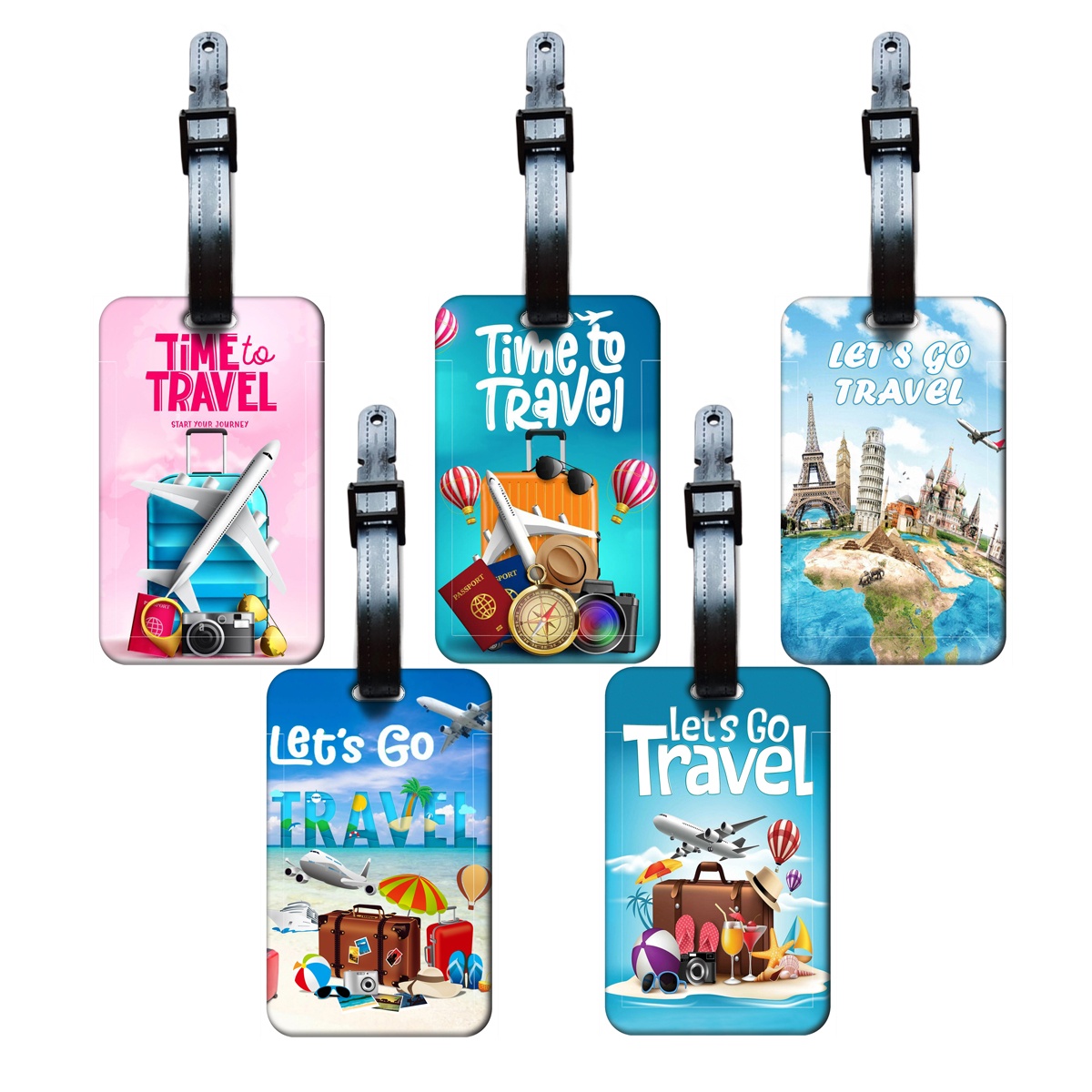 Men'S Accessories Holder - トラベルスタイル荷物タグ男性女性旅行荷物ラベルクラシックスーツケースIDアドレスホルダーポータブル手荷物搭乗券ギフト