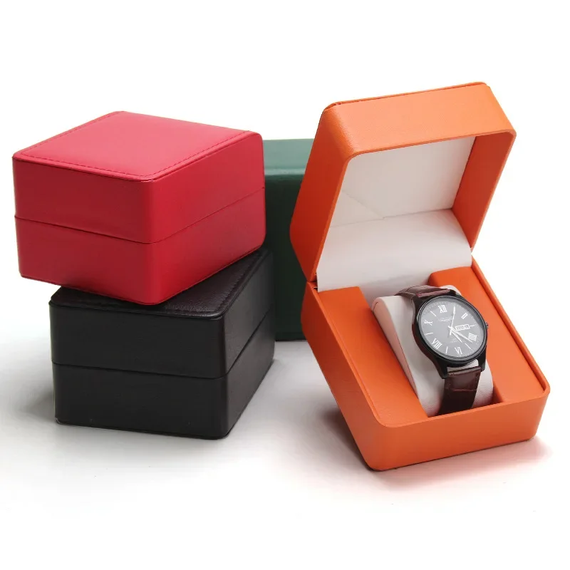 時計収納ボックス PU シングル時計ディスプレイケース腕時計 - Men Accessories Organiser のレビューと価格