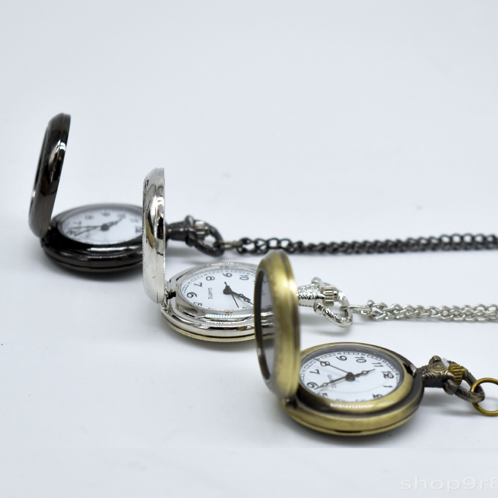 カスタムヴィンテージメタル懐中時計ペンダントネックレス クラ - Men'S Accessories Chain のレビューと価格