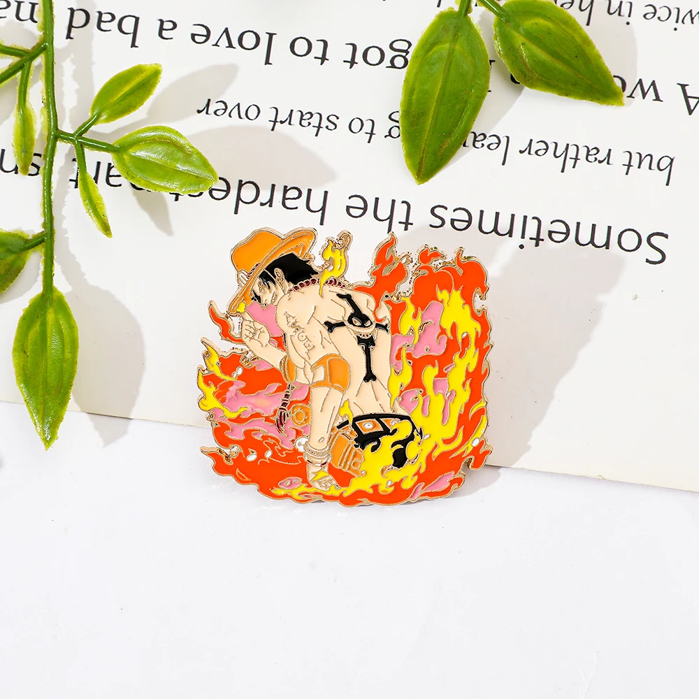 1 Pc クラシックアニメブローチ人格エースキャラクターエナ - Lapel Pin Enamel のレビューと価格