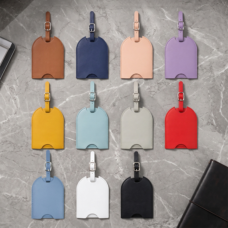 男性女性 PU レザーかわいい荷物タグスーツケースアドレスラ - Men'S Accessories Holder のレビューと価格