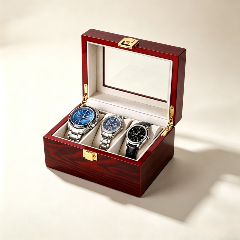 3-12スロット木製腕時計オーガナイザーボックス 環境に優し - Men Accessories Organiser のレビューと価格