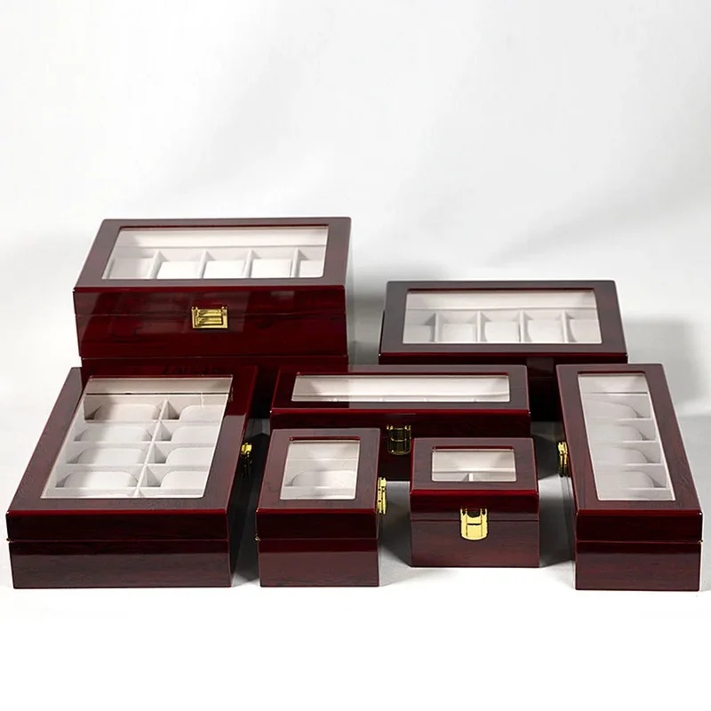3-12スロット木製腕時計オーガナイザーボックス 環境に優し - Men Accessories Organiser のレビューと価格