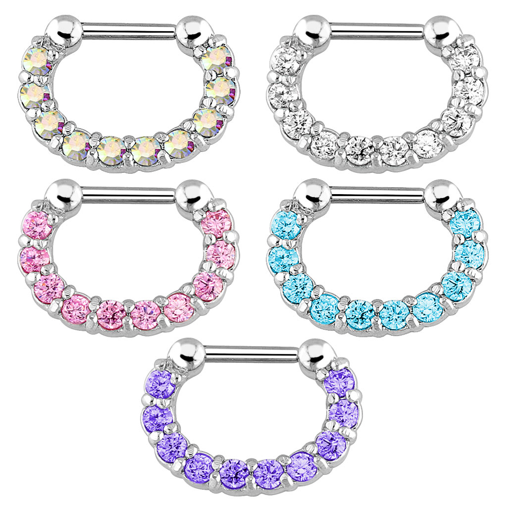 1個入りフープクリップオンノーズセプタムリング、男女兼用、ス - Men Accessories Ring のレビューと価格