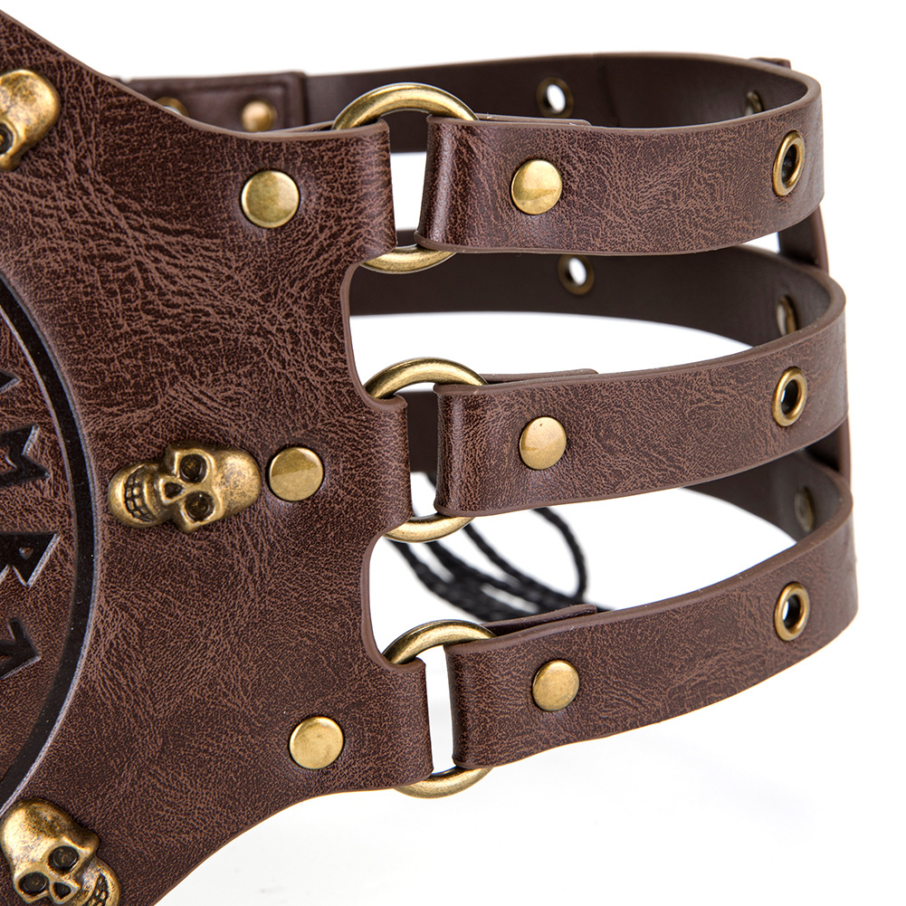 中世風幅広コルセットベルト、バイキング海賊騎士コスチューム、 - Medieval Men'S Accessories のレビューと価格