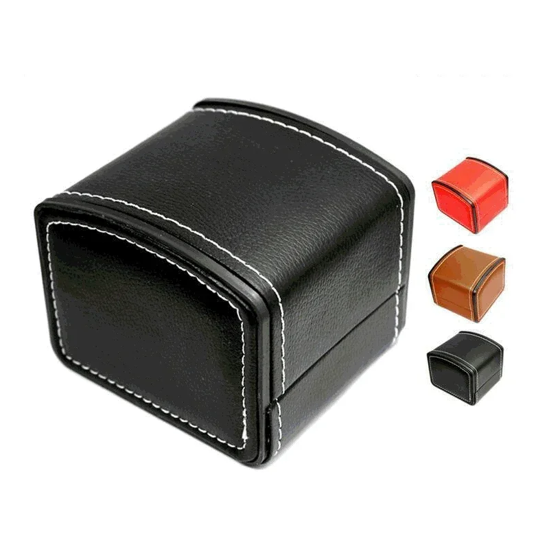 ポータブル時計ボックス PU レザー時計ケースオーガナイザー - Men Accessories Organiser のレビューと価格