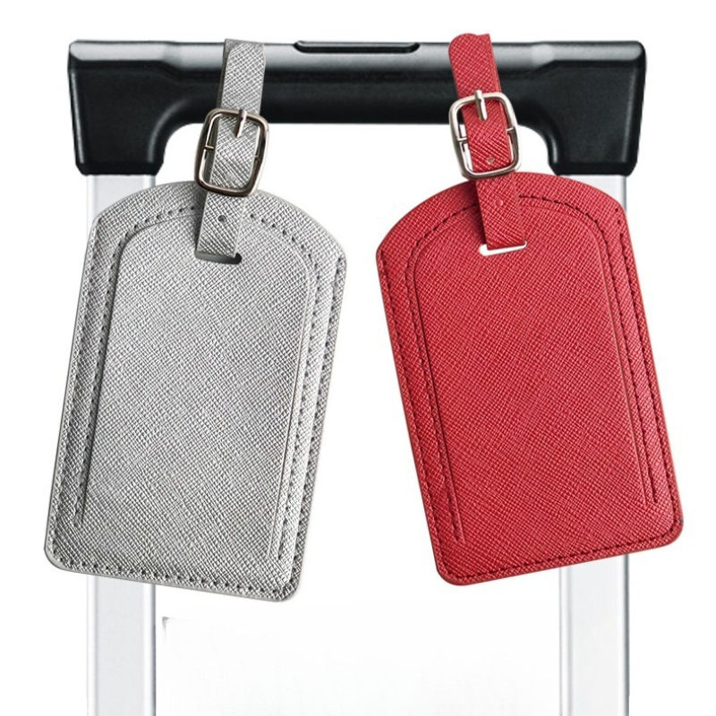 旅行用荷物タグ 女性用 男性用 ホリデーラベル 荷物用PUレ - Men'S Accessories Holder のレビューと価格