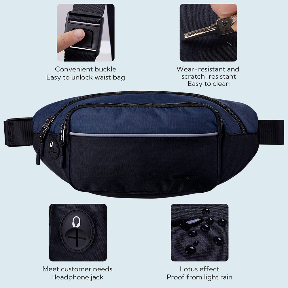 ウォーターフライ-男性と女性のための大きなファニーパック、ク - Men Accessories For Travel のレビューと価格