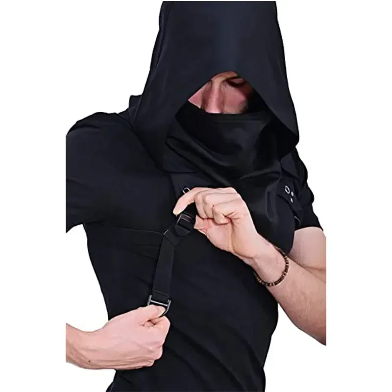 男女兼用中世風帽子 マスク付き コスプレ小道具 仮装衣装 男 - Medieval Men'S Accessories のレビューと価格