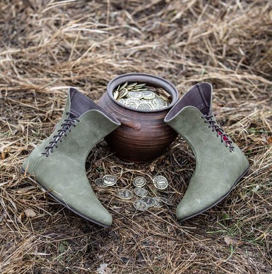メンズ中世革靴 中世アンクルブーツ ビクトリア朝ルネサンスP - Medieval Men'S Accessories のレビューと価格