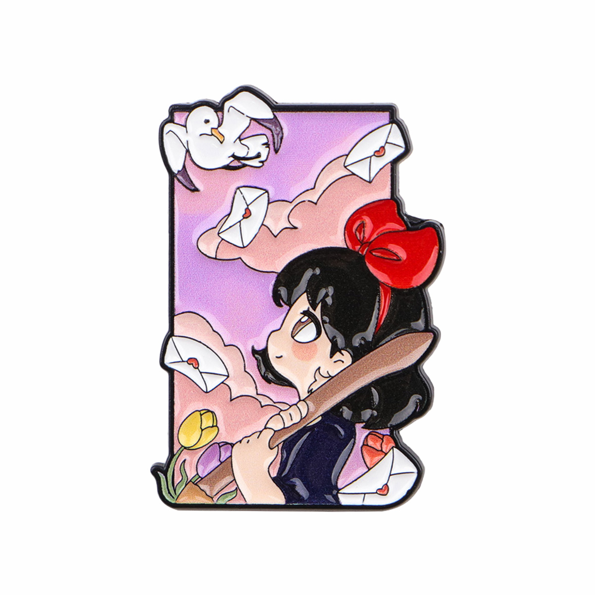 ヒーリングアニメシリーズエナメルピンお土産ラペルバッグピンか - Lapel Pin Enamel のレビューと価格